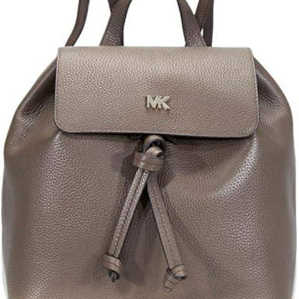 Junie Medium Pebbled Leather Backpack - Never Used Women Micharl Kors BackPack